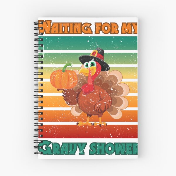 Item preview, Thanksgiving turkey waiting for my gravy shower designed and sold by VandJStore.