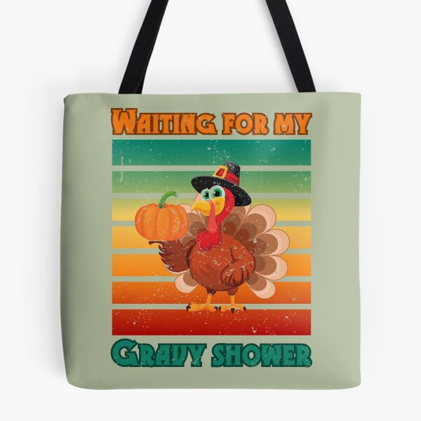 Item preview, Thanksgiving turkey waiting for my gravy shower designed and sold by VandJStore.