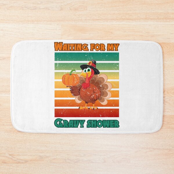Item preview, Thanksgiving turkey waiting for my gravy shower designed and sold by VandJStore.