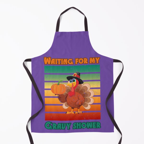 Item preview, Thanksgiving turkey waiting for my gravy shower designed and sold by VandJStore.