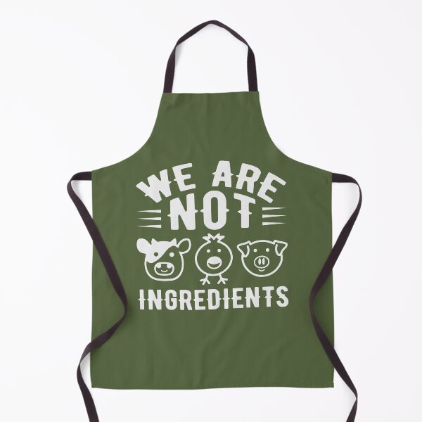 Item preview, We Are Not Ingredients Vegan Life designed and sold by ArtMeetsPizza.