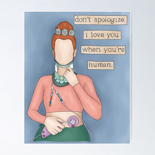 Item preview, "I Love You When You're Human" designed and sold by misslovelymess.