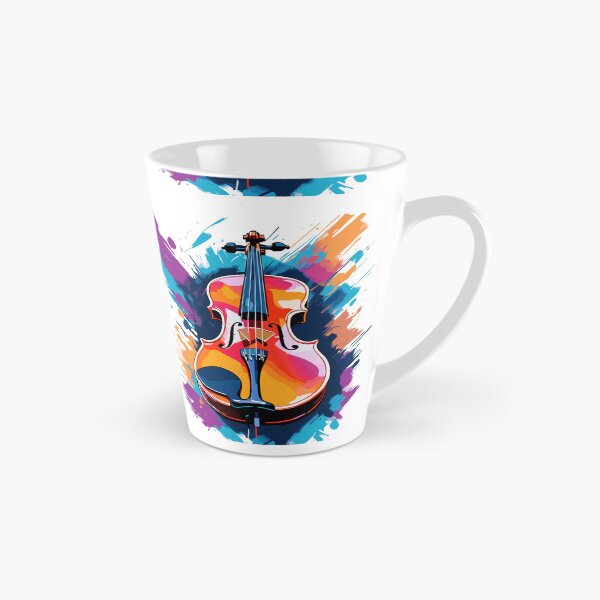 Item preview, Violin Art In Vibrant Colors designed and sold by HoruxDesign.