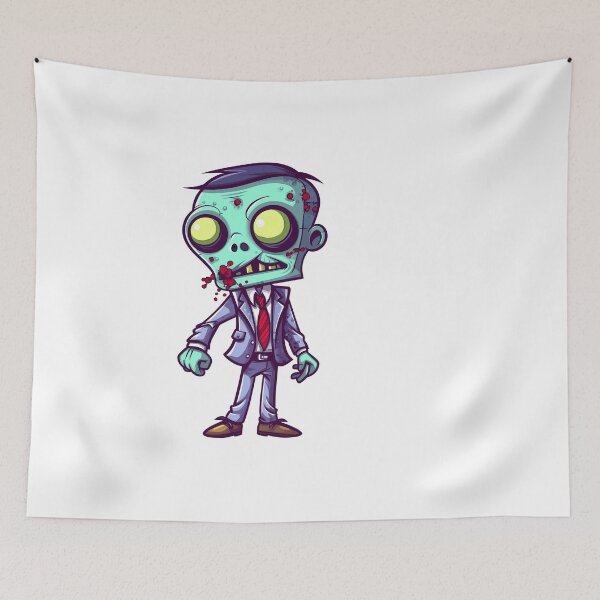 Item preview, Green Zombie Cute Cartoon (Image 12/24) designed and sold by DigitalArtify.