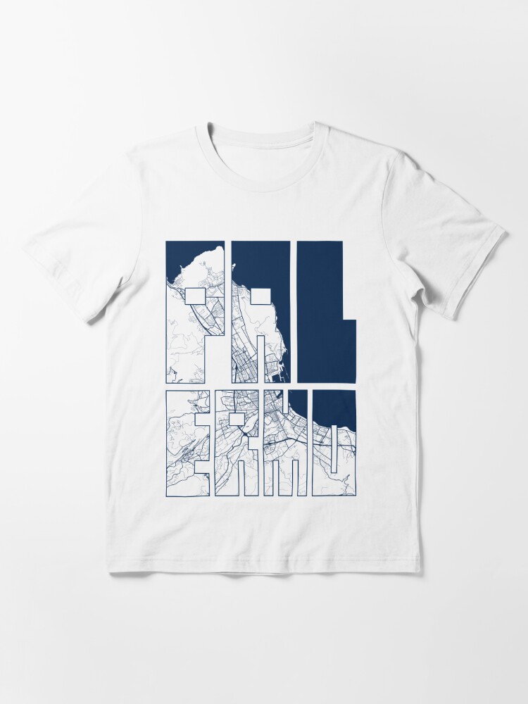 Sicily souvenir t-shirts map design