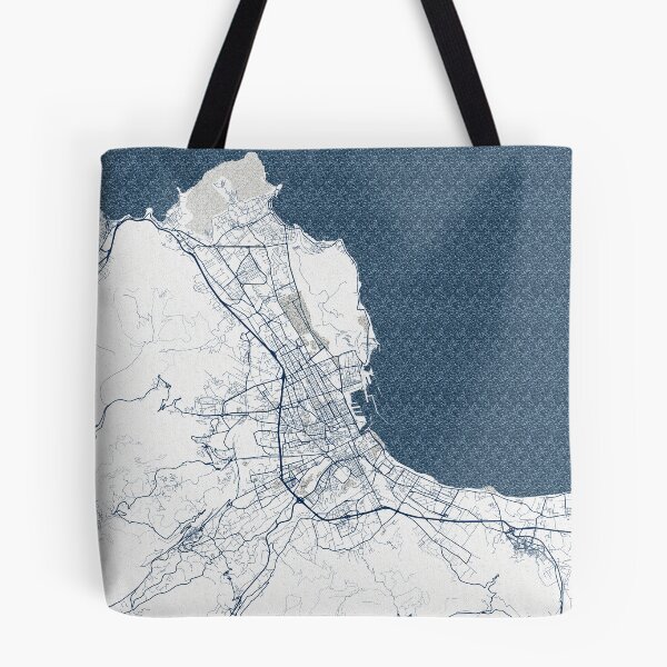 Item preview, Palermo City Map of Sicily, Italy - Coastal designed and sold by deMAP.