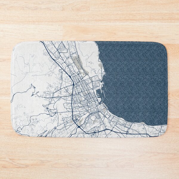 Item preview, Palermo City Map of Sicily, Italy - Coastal designed and sold by deMAP.