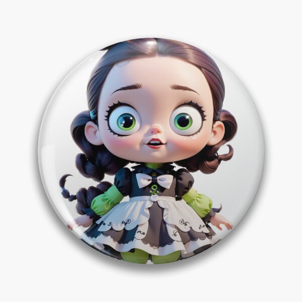 Item preview, Halloween Cartoon Wicked Scary Doll designed and sold by cArtToonShop.