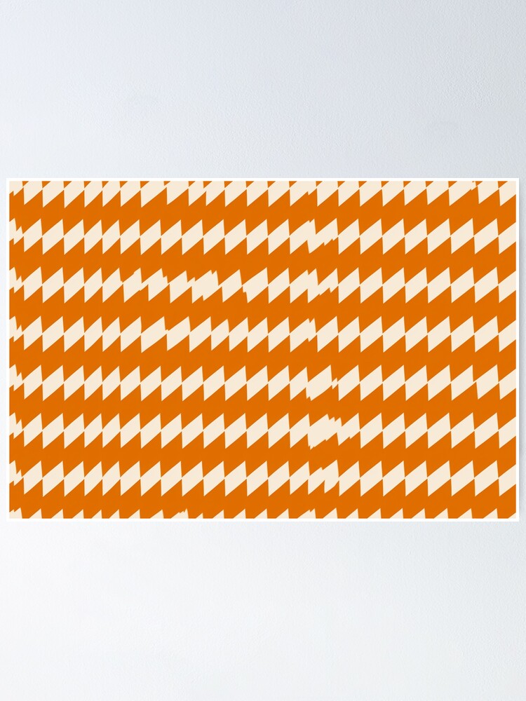 Thumbnail 1 of 3, Poster, Houndstooth Pattern designed and sold by SideSignal.