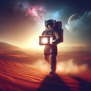 Artwork thumbnail, astronaut by InnovaDigital