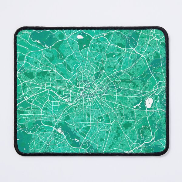 Item preview, Manchester City Map of England - Watercolor designed and sold by deMAP.