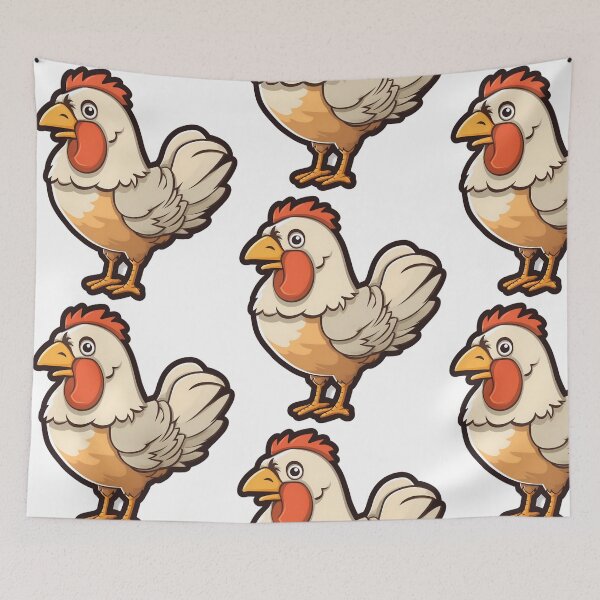 Item preview, Cheerful Chick: Fluffy Feathers Delight designed and sold by Tincanninja.