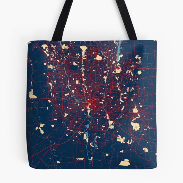 Item preview, Columbus City Map of Ohio, USA - Hope designed and sold by deMAP.