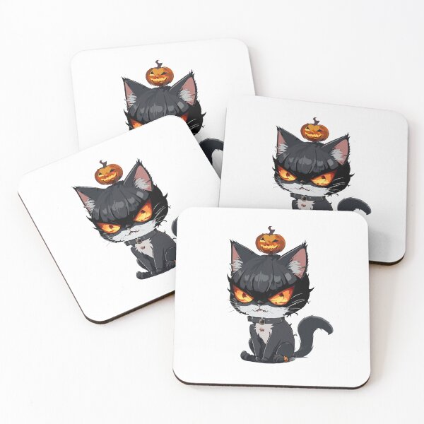 Item preview, Gato malo en halloween designed and sold by AlejaJorgeShop.