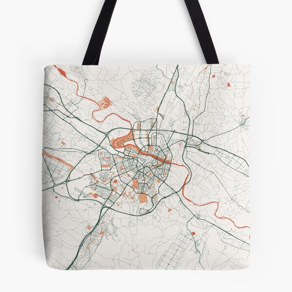Item preview, Zaragoza City Map of Aragon, Spain - Bohemian designed and sold by deMAP.