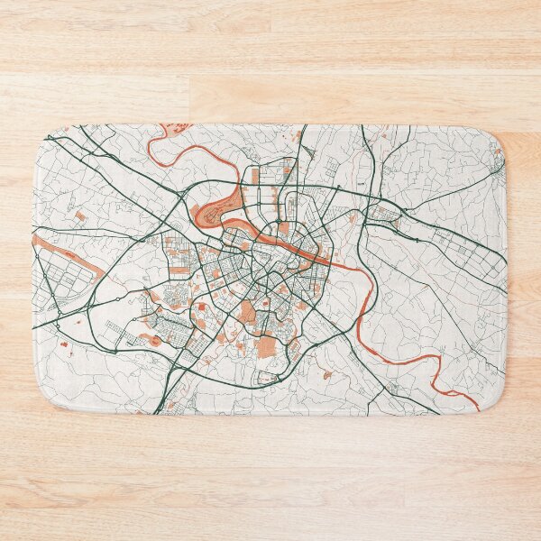 Item preview, Zaragoza City Map of Aragon, Spain - Bohemian designed and sold by deMAP.