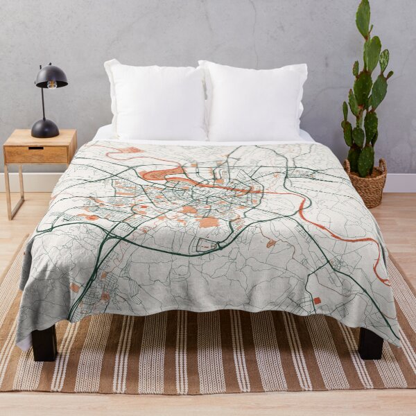 Item preview, Zaragoza City Map of Aragon, Spain - Bohemian designed and sold by deMAP.