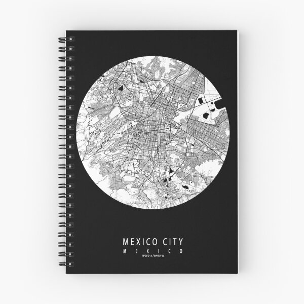 Item preview, Mexico City Map - Full Moon designed and sold by deMAP.