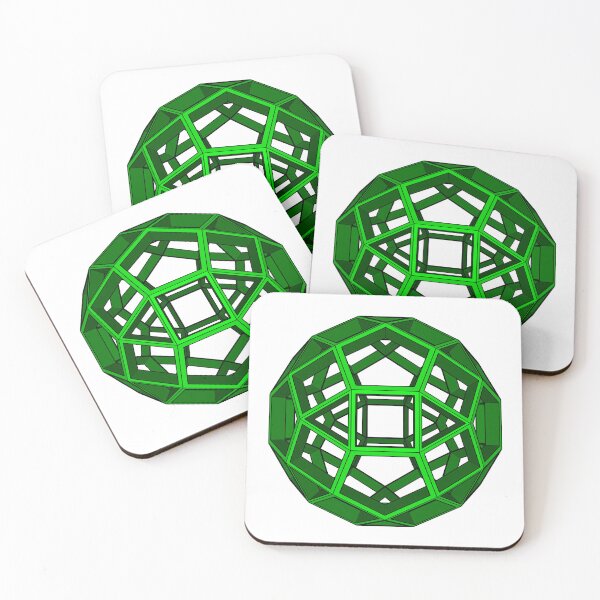 Item preview, gmtrx lawal green skeletal rhombicosidodecahedron designed and sold by Seni Lawal.
