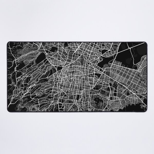 Item preview, Mexico City Map - Full Moon designed and sold by deMAP.
