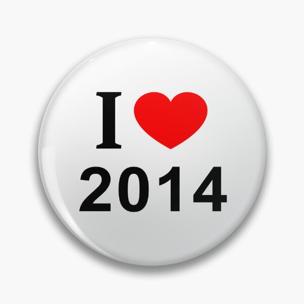 Item preview, I ❤️ 2014 I LOVE 2014 I HEART 2014 designed and sold by usernamenaijan.