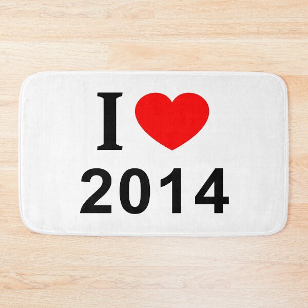 Item preview, I ❤️ 2014 I LOVE 2014 I HEART 2014 designed and sold by usernamenaijan.