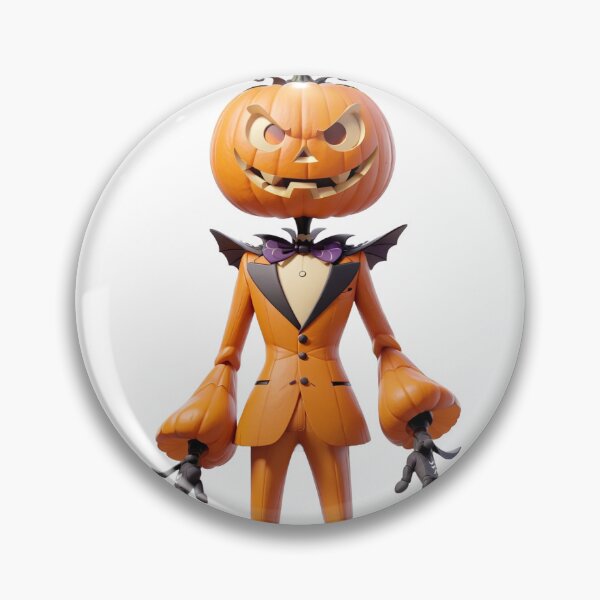 Item preview, Halloween Cartoon Hexed Pumpkin King designed and sold by cArtToonShop.