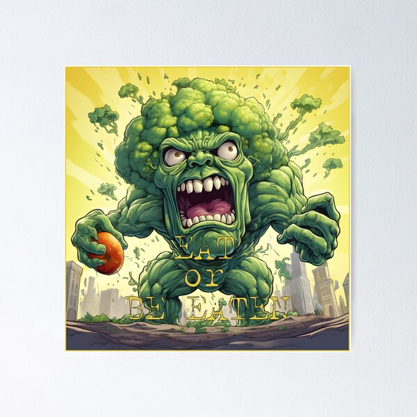 Item preview, Broccoli monster designed and sold by Viesii.