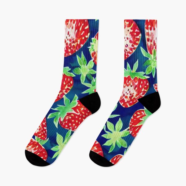 Item preview, Funky Fresh Strawberry Pattern designed and sold by AuraDesigner.