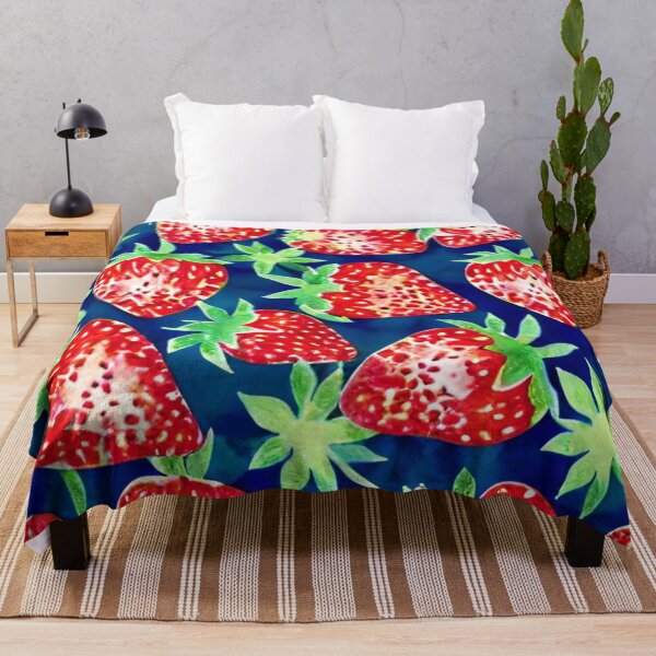 Item preview, Funky Fresh Strawberry Pattern designed and sold by AuraDesigner.