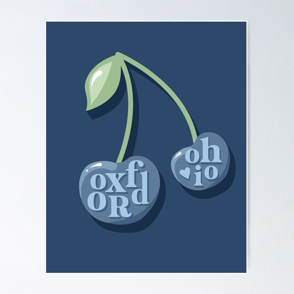 Item preview, Oxford Ohio Cherries Wall Art  designed and sold by madebyal.
