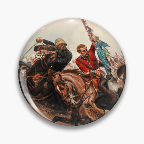 Item preview, Lt. Melville & Coghill's Retreat From Isandlwana | Painting designed and sold by ZuluOfficialYT.