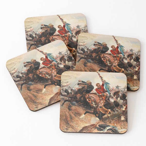 Item preview, Lt. Melville & Coghill's Retreat From Isandlwana | Painting designed and sold by ZuluOfficialYT.
