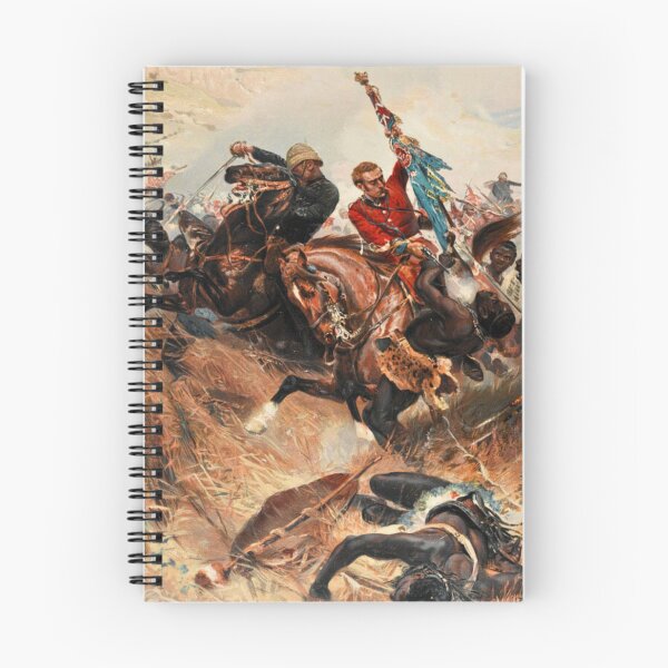 Item preview, Lt. Melville & Coghill's Retreat From Isandlwana | Painting designed and sold by ZuluOfficialYT.