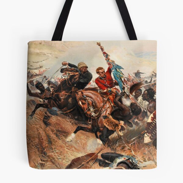 Item preview, Lt. Melville & Coghill's Retreat From Isandlwana | Painting designed and sold by ZuluOfficialYT.