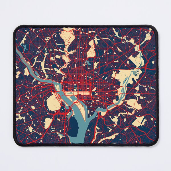 Item preview, Washington DC City Map of the USA - Hope designed and sold by deMAP.