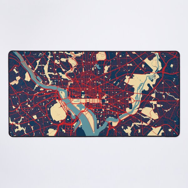 Item preview, Washington DC City Map of the USA - Hope designed and sold by deMAP.