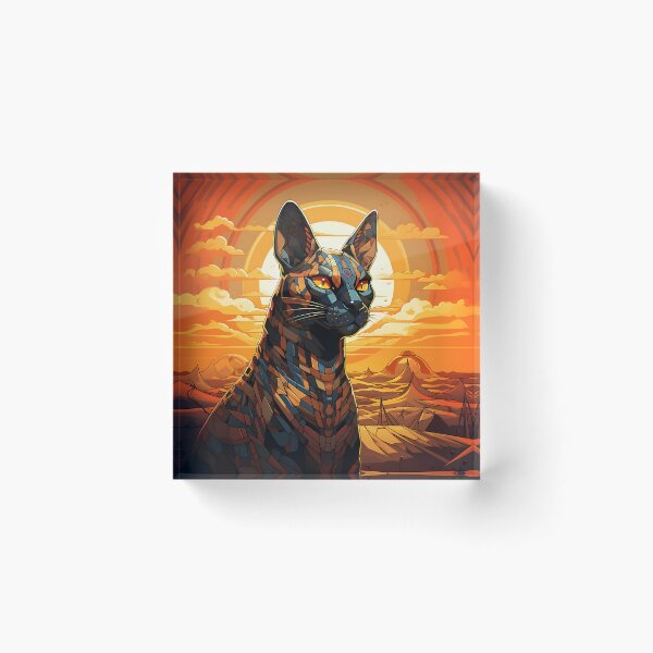 Item preview, Mosaic cat designed and sold by Ludionyx.