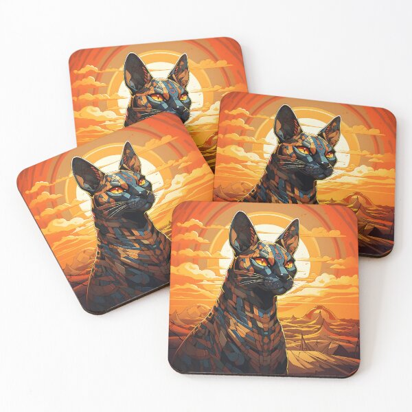 Item preview, Mosaic cat designed and sold by Ludionyx.