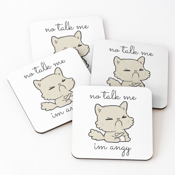 Item preview, No talk me im angy designed and sold by Snifferius.