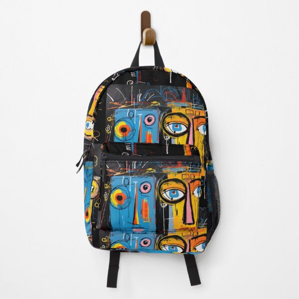 Item preview, Abstract Fusion Trio - Surreal AI Portraits: Blend of Graffiti-Inspired Strokes and Avant-Garde Spirit designed and sold by OlfactoART Studio.