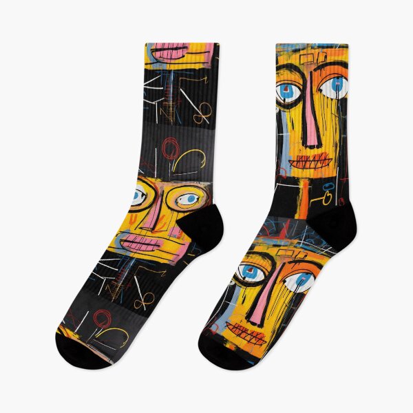 Item preview, Abstract Fusion Trio - Surreal AI Portraits: Blend of Graffiti-Inspired Strokes and Avant-Garde Spirit designed and sold by OlfactoART Studio.