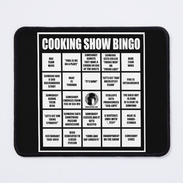 Item preview, "Cooking Show Bingo!" designed and sold by PAUL SPRINGER.