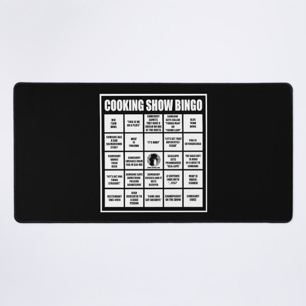 Item preview, "Cooking Show Bingo!" designed and sold by PAUL SPRINGER.