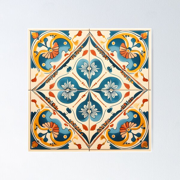 Item preview, Portuguese Tile designed and sold by platonicXXI.