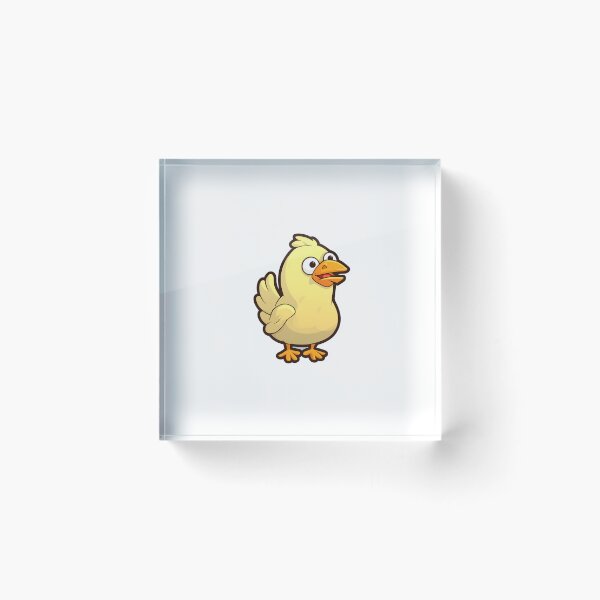 Item preview, Whimsical Wobbler: The Funky Fowl Fiesta Chick designed and sold by Tincanninja.