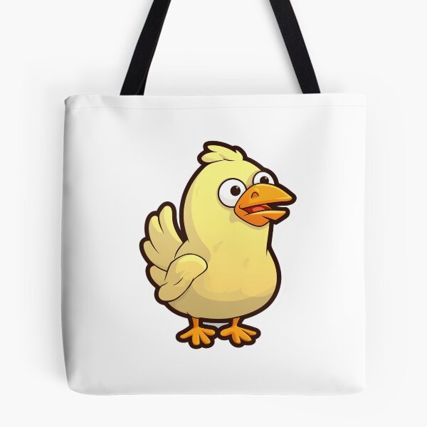 Item preview, Whimsical Wobbler: The Funky Fowl Fiesta Chick designed and sold by Tincanninja.