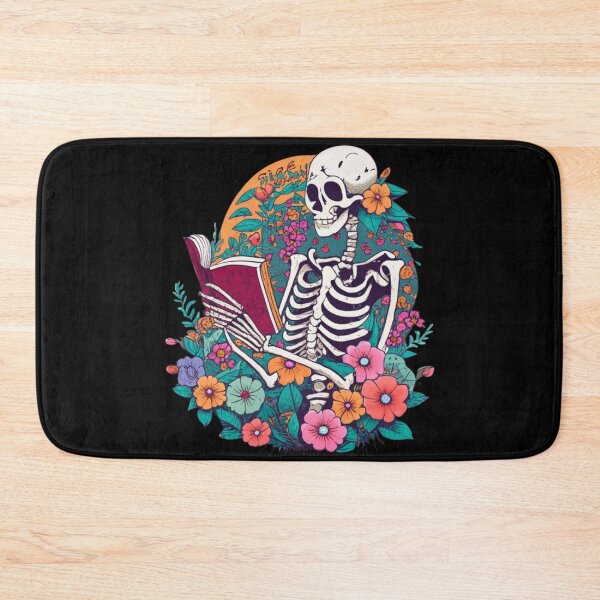 Item preview, Skeleton reading a book designed and sold by TrendyPalette.