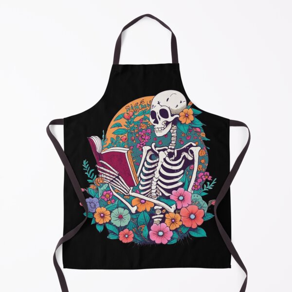 Item preview, Skeleton reading a book designed and sold by TrendyPalette.