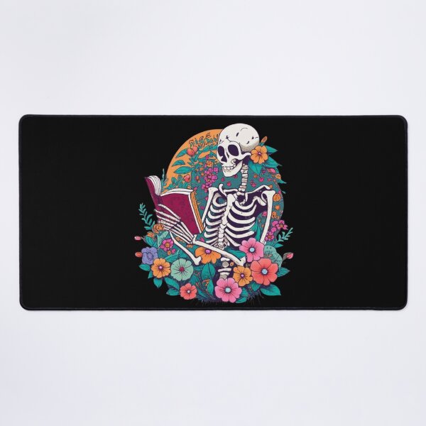 Item preview, Skeleton reading a book designed and sold by TrendyPalette.